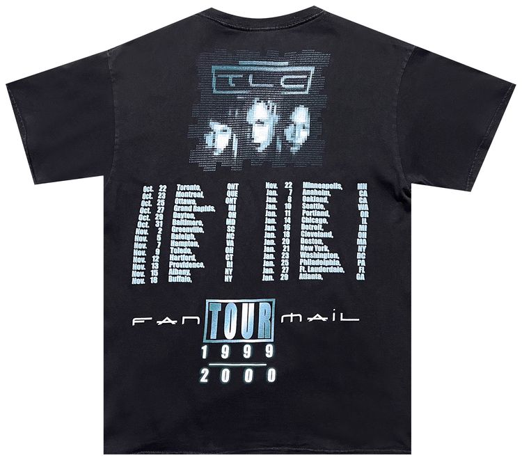 Vintage TLC Fanmail World Tour Tee Faded Black