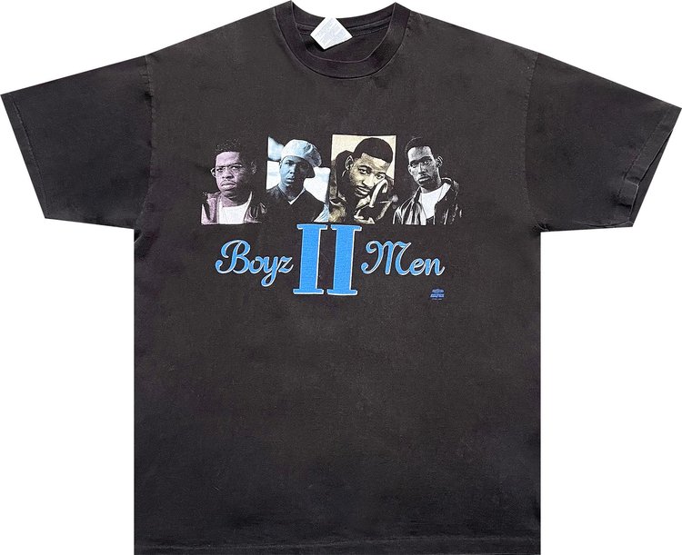Vintage Boyz II Men All Around The World Tour Tee 'Black'