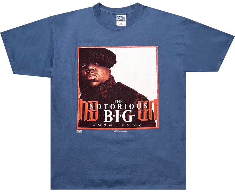 Vintage Notorious BIG Tee 'Cerulean'