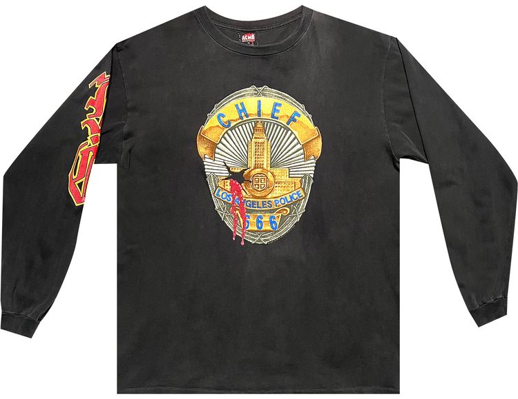 Vintage Body Count 666 Tee Faded Black