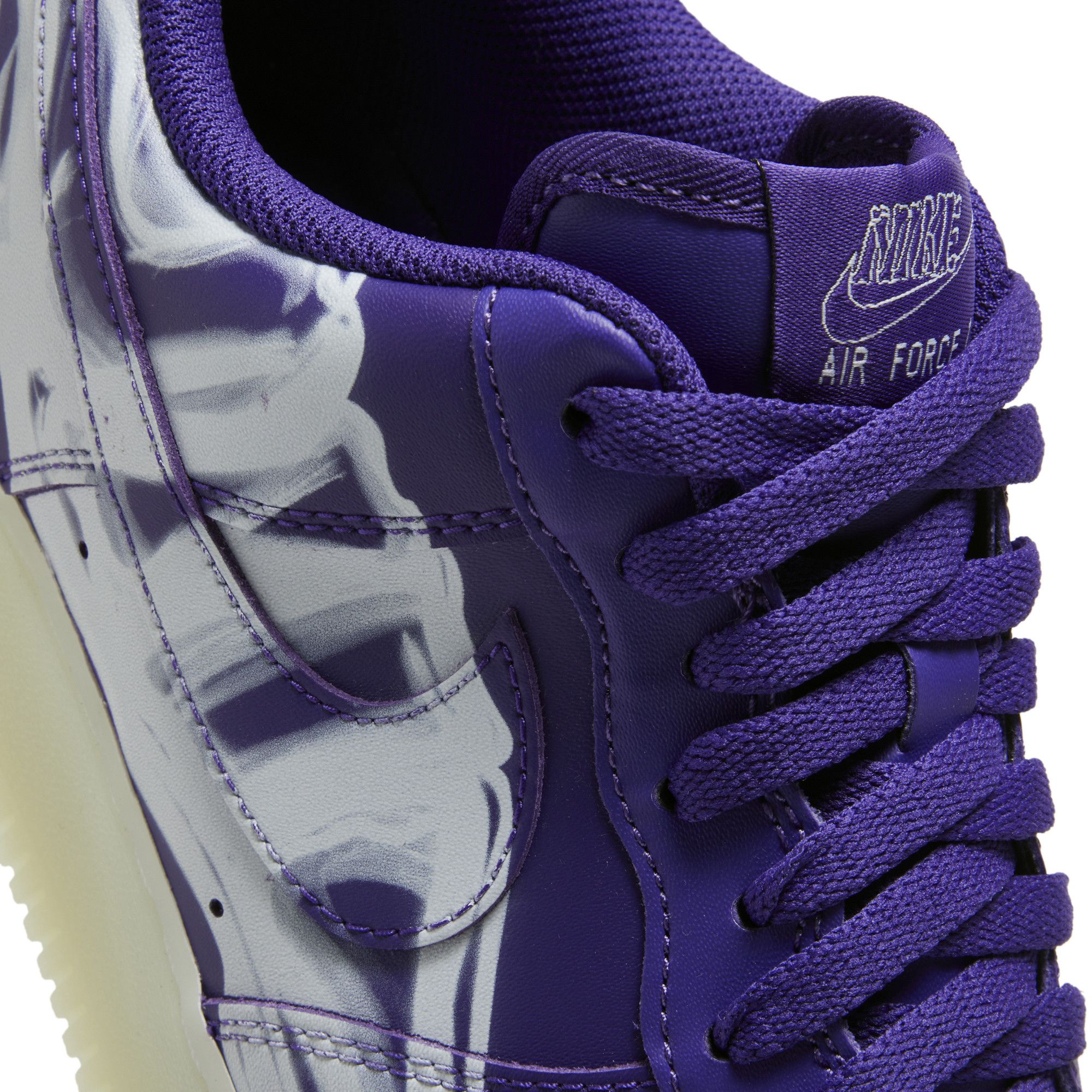 Buy Air Force 1 Low 'Purple Skeleton' - CU8067 500 | GOAT