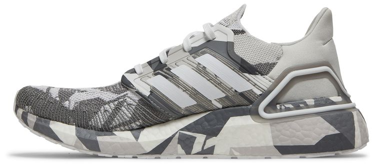 Adidas UltraBoost 20 Monochromatic Graphic   Grey