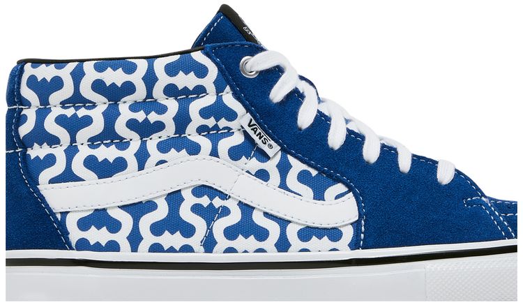Supreme x Grosso Mid Monogram S   Royal
