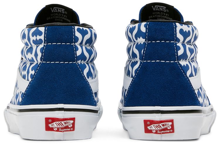 Supreme x Grosso Mid Monogram S   Royal