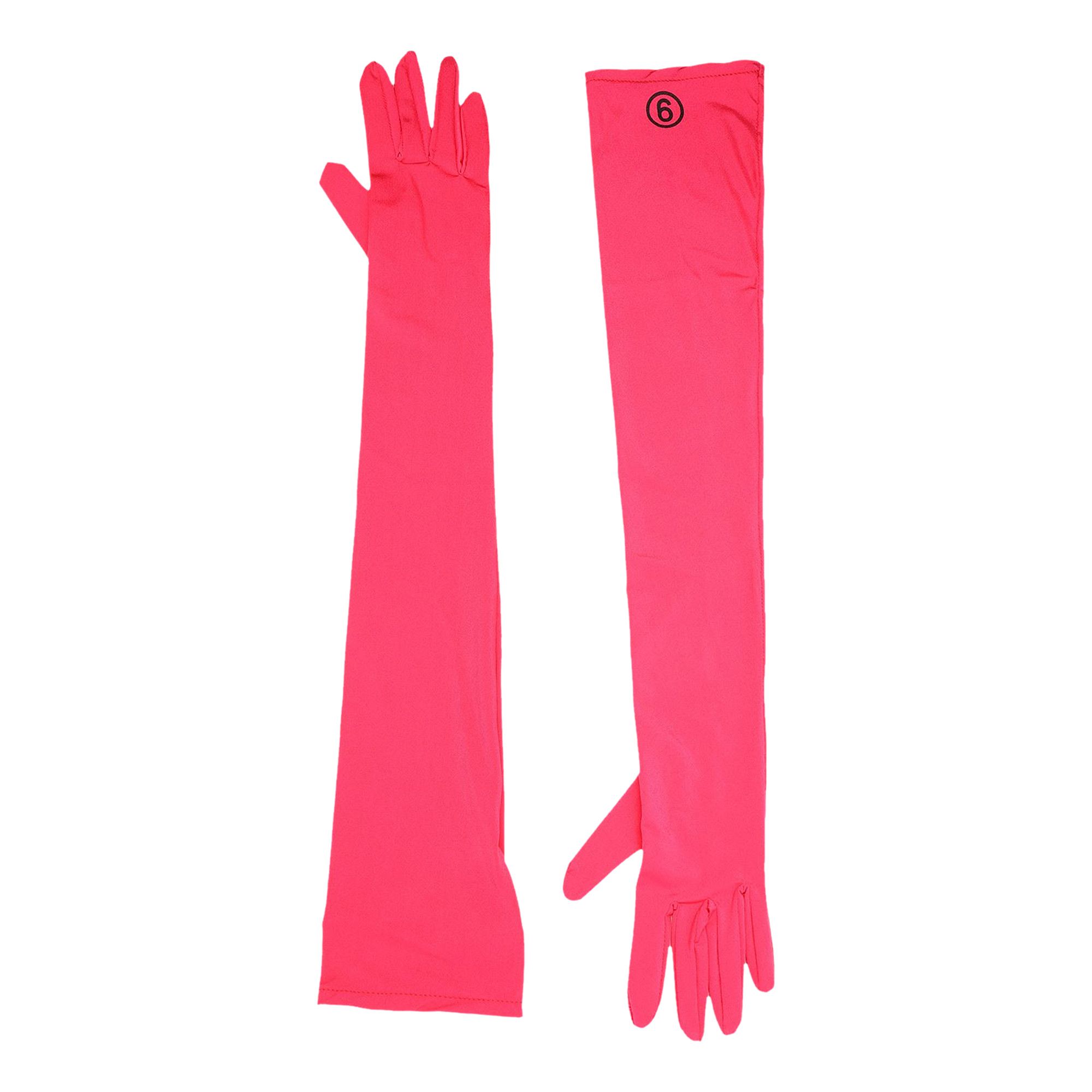 Buy MM6 Maison Margiela Long Gloves 'Pink' - S52TS0033