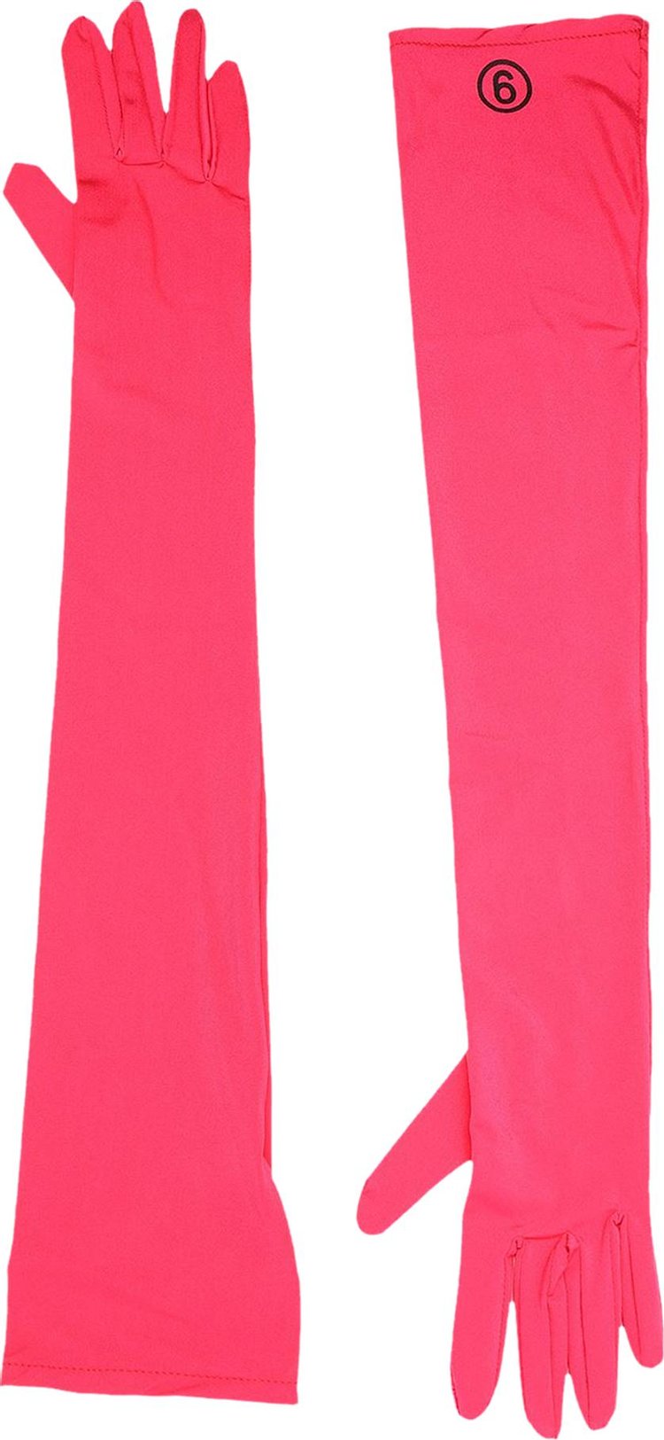 MM6 Maison Margiela Long Gloves 'Pink'