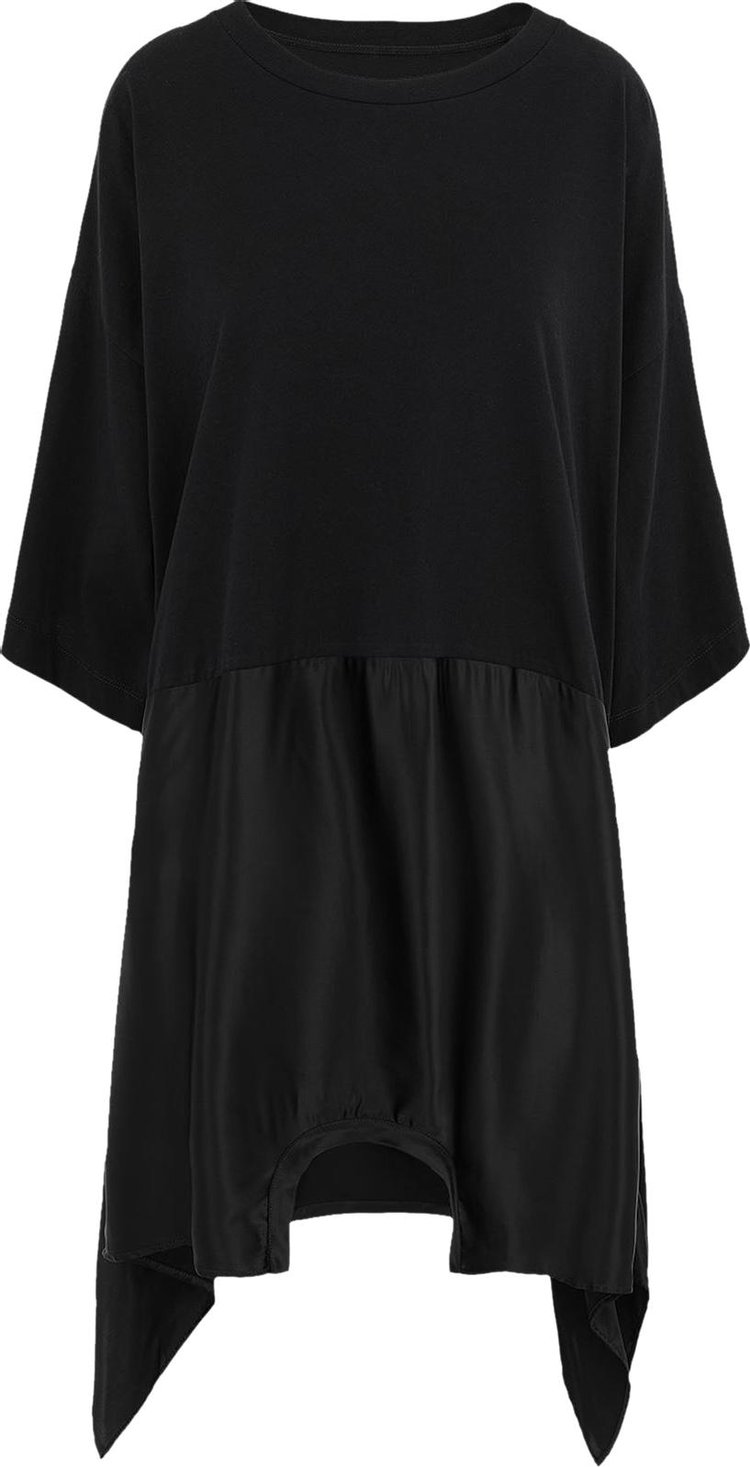 MM6 Maison Margiela Upside Down T-Shirt Dress 'Black'