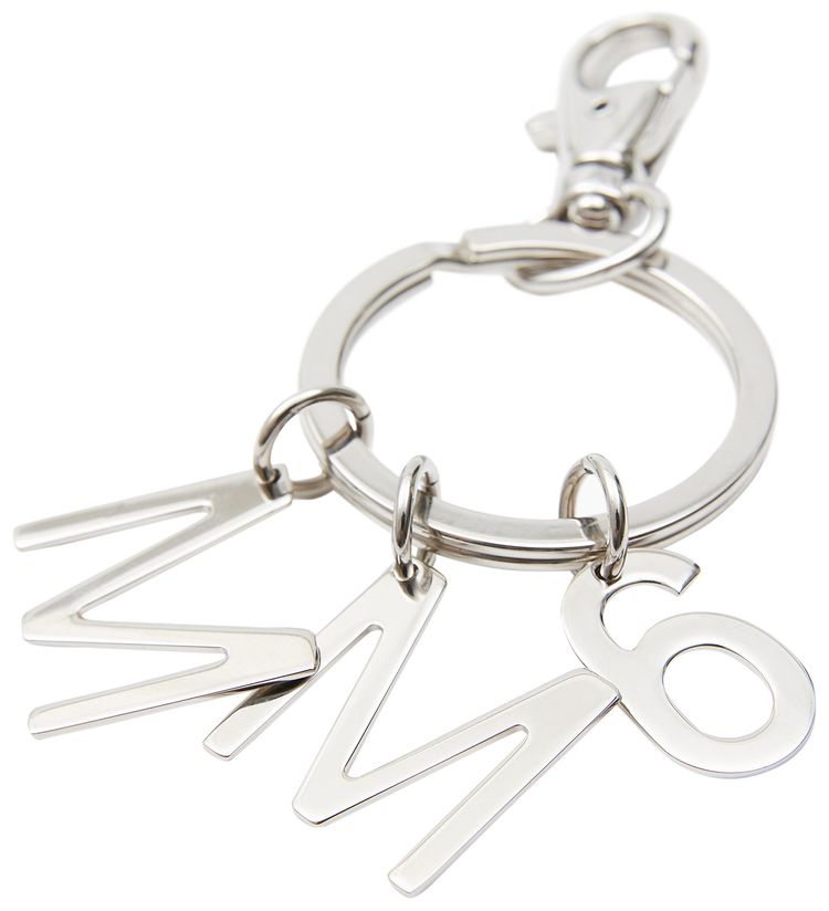 MM6 Maison Margiela Keyring Palladio Plating