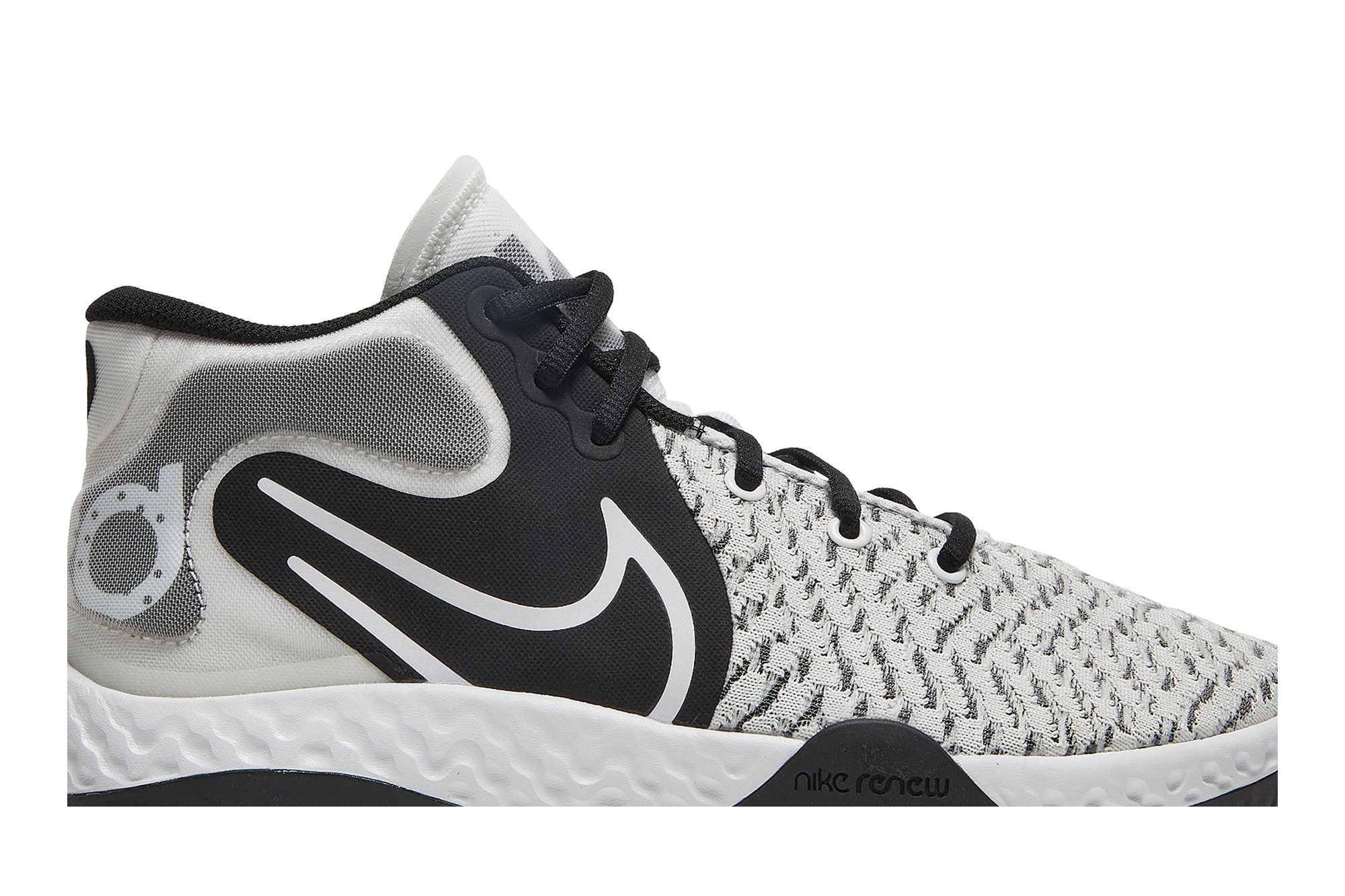 Size 10.5 KD Trey 5 VIII EP 'White Black'