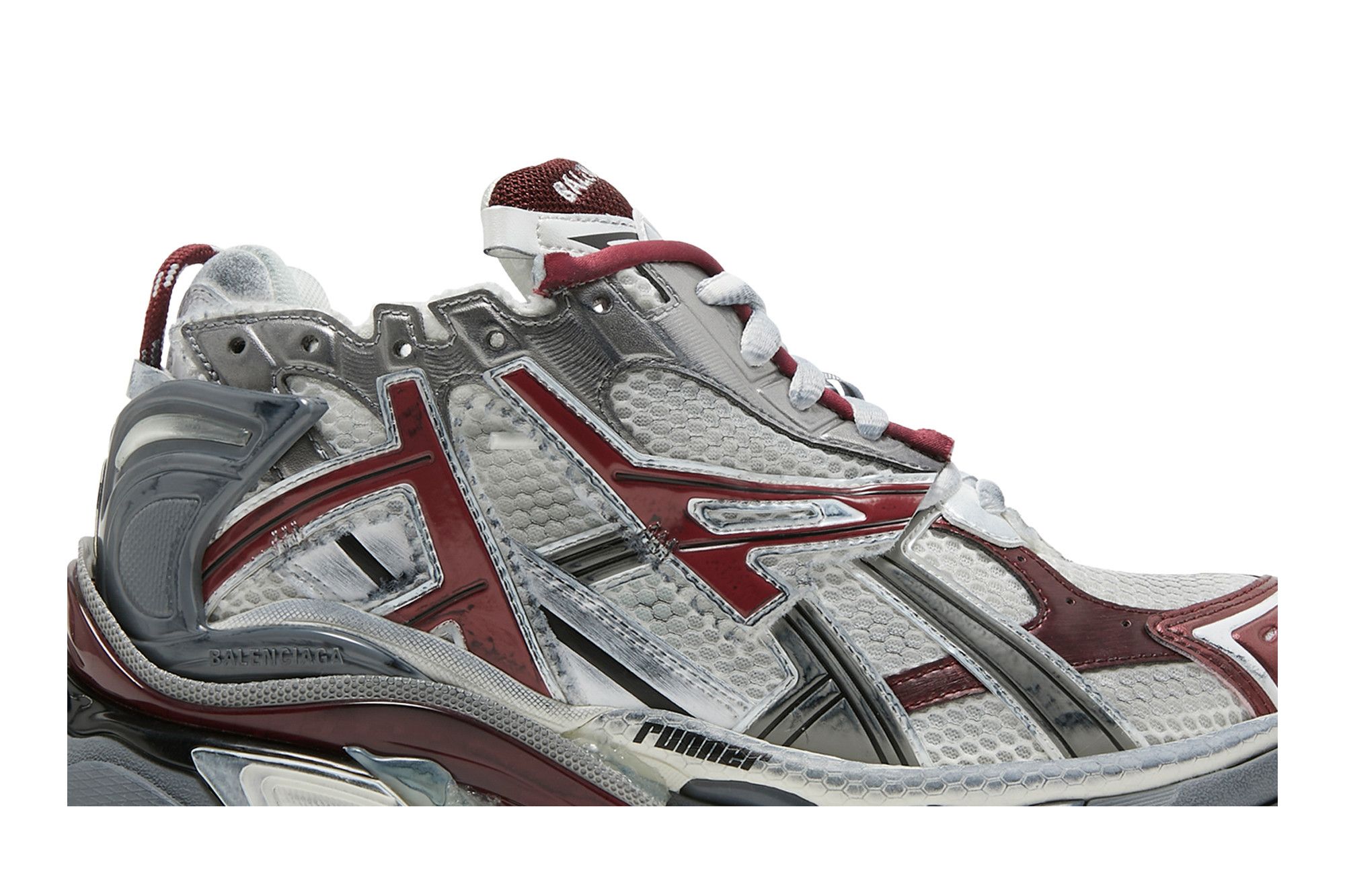 Balenciaga sneakers burgundy best sale