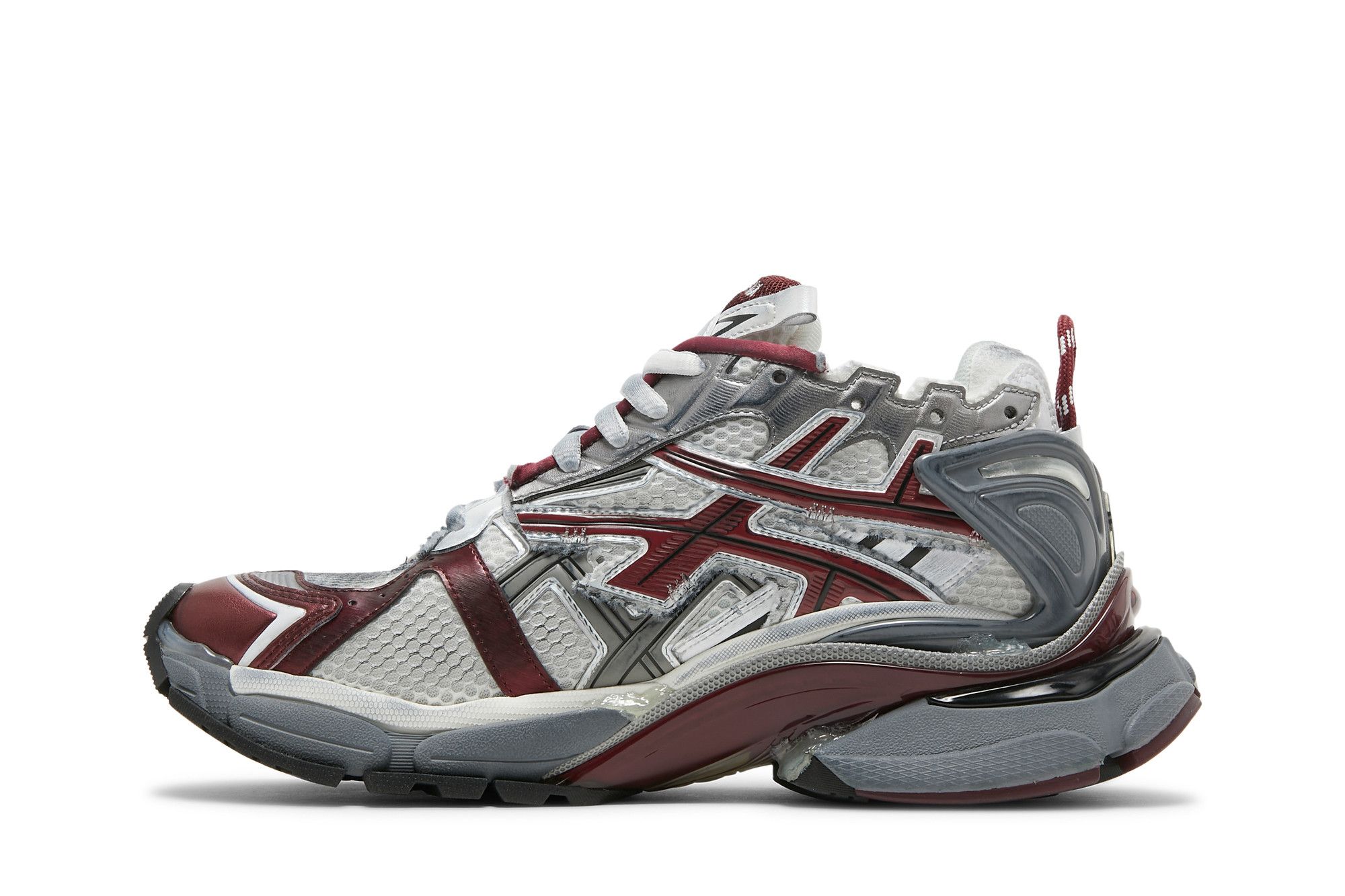 ★BALENCIAGA★ RUNNER SNEAKERS GREY BURGUNDY Balenciaga Runner Sneakers - grey/burgundy | Garmentory