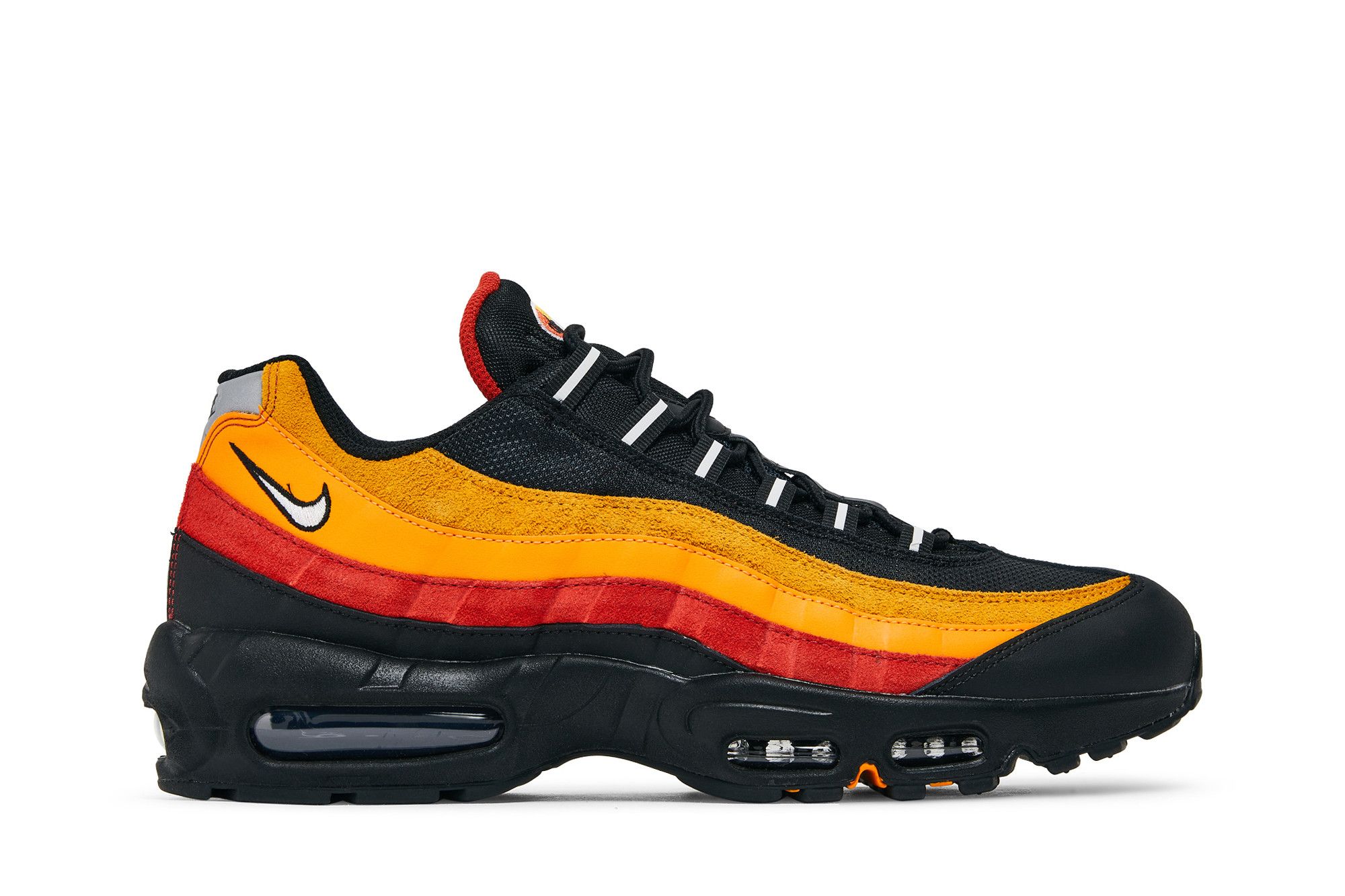 Size 11.0 Air Max 95 Black Kumquat