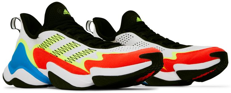 Adidas Impact FLX White Team Solar Yellow