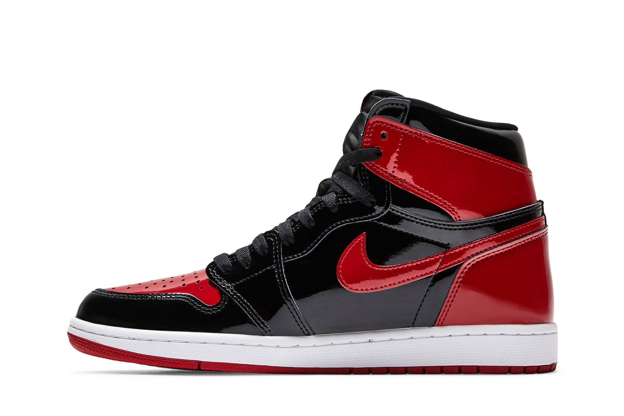 Buy Air Jordan 1 Retro High OG Patent Bred 555088 063 GOAT