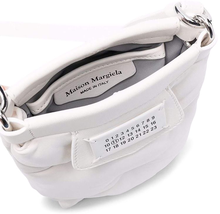 Maison Margiela Glam Slam Mini Crossbody Bag White