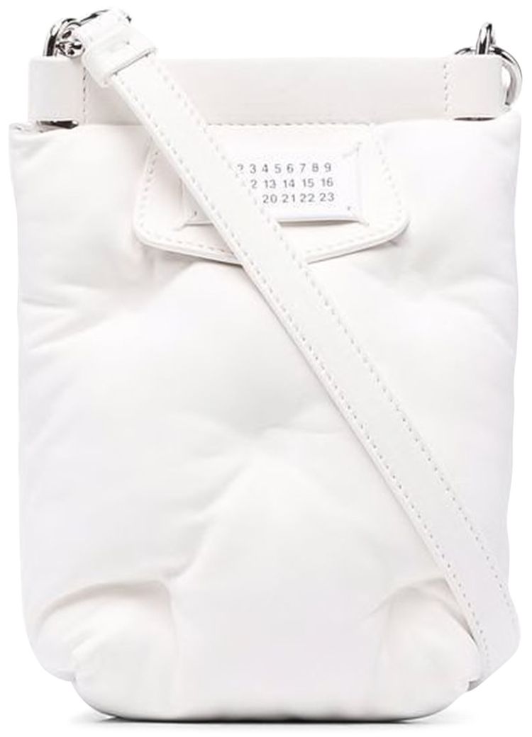 Maison Margiela Glam Slam Mini Crossbody Bag White