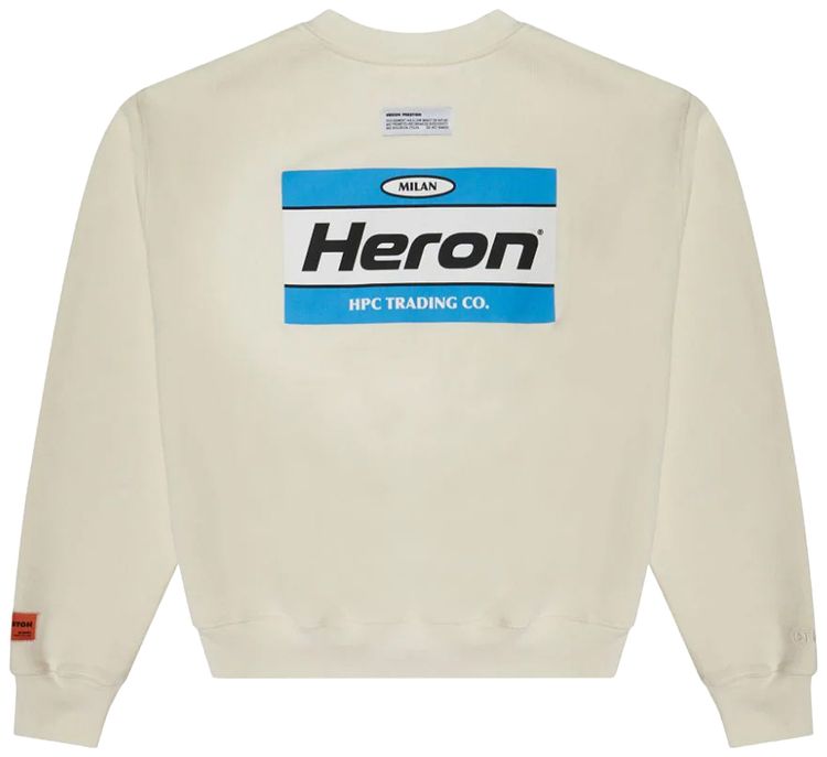 Heron Preston Gum Crewneck CreamLight Blue