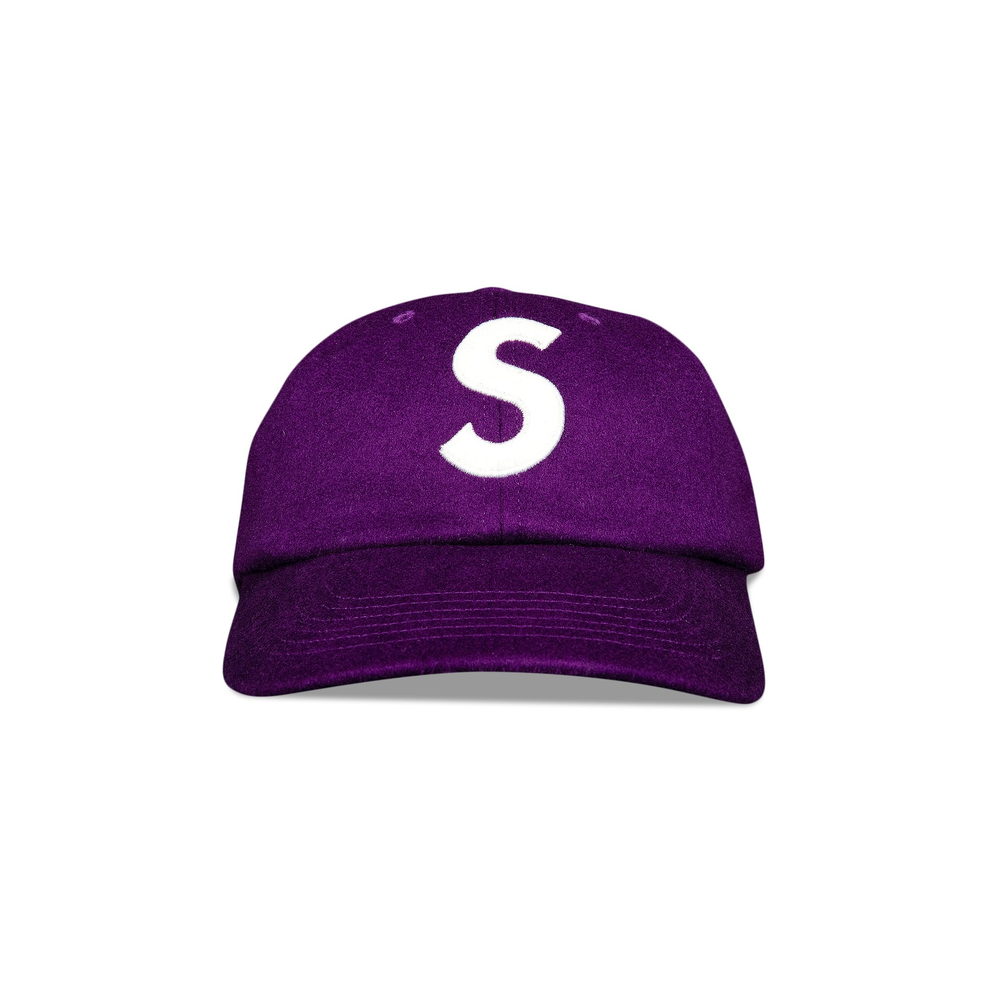 Supreme Wool S Logo 6-Panel 'Purple'