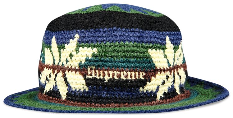 Supreme Snowflake Crochet Crusher Green