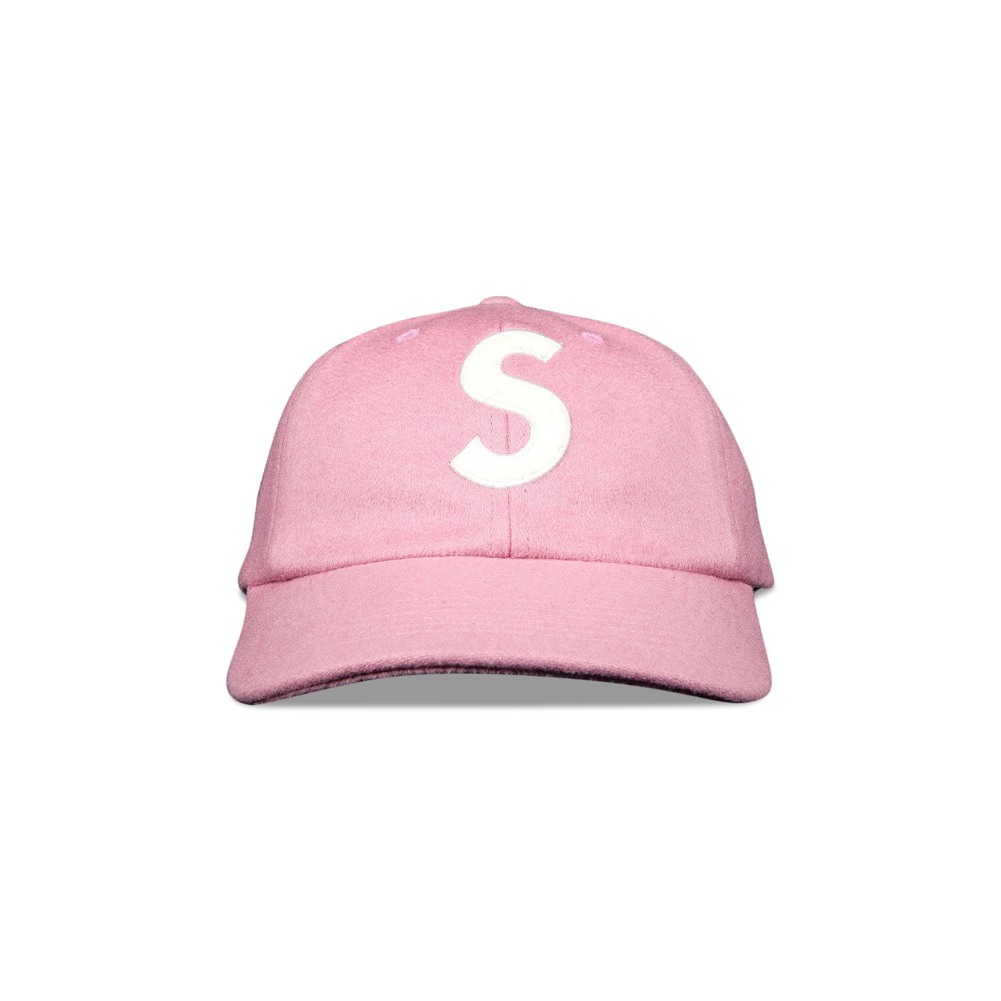 Buy Supreme Wool S Logo 6-Panel 'Pink' - FW21H54 PINK | GOAT