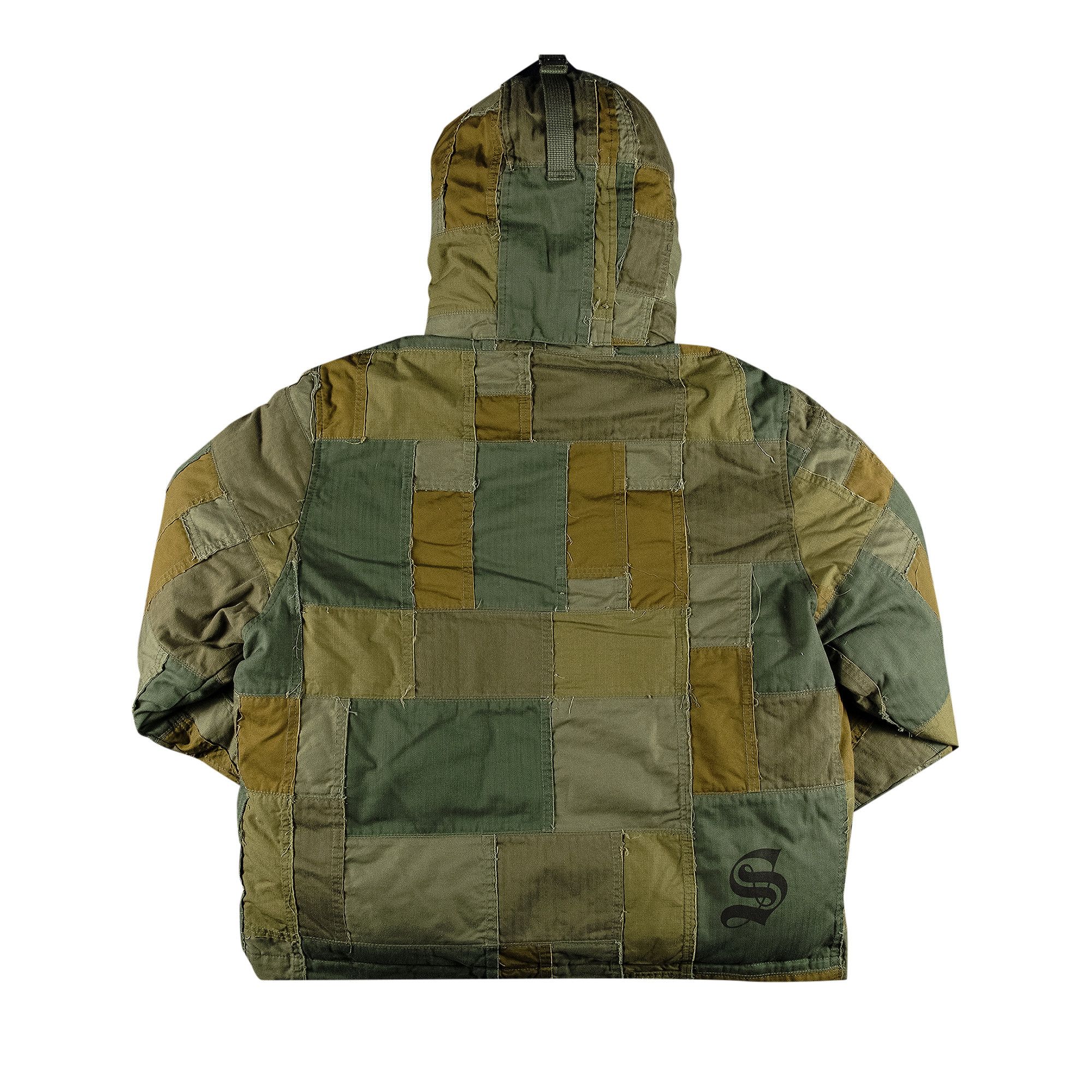 Size xl Supreme x Junya Watanabe x Comme des Garçons MAN Patchwork Puffy  Jacket 'Olive'