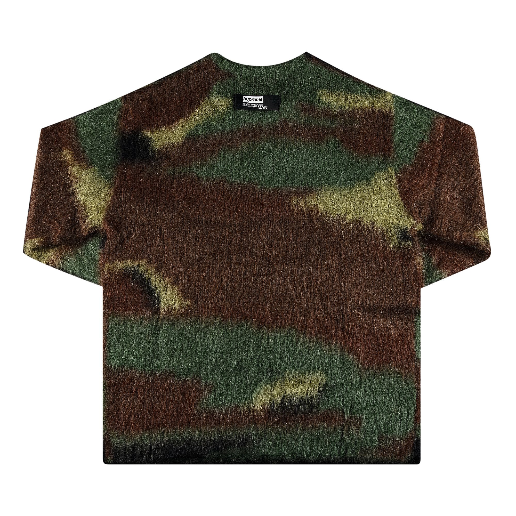 Size xl Supreme x Junya Watanabe x Comme des Garçons MAN Brushed Camo  Sweater 'Olive'
