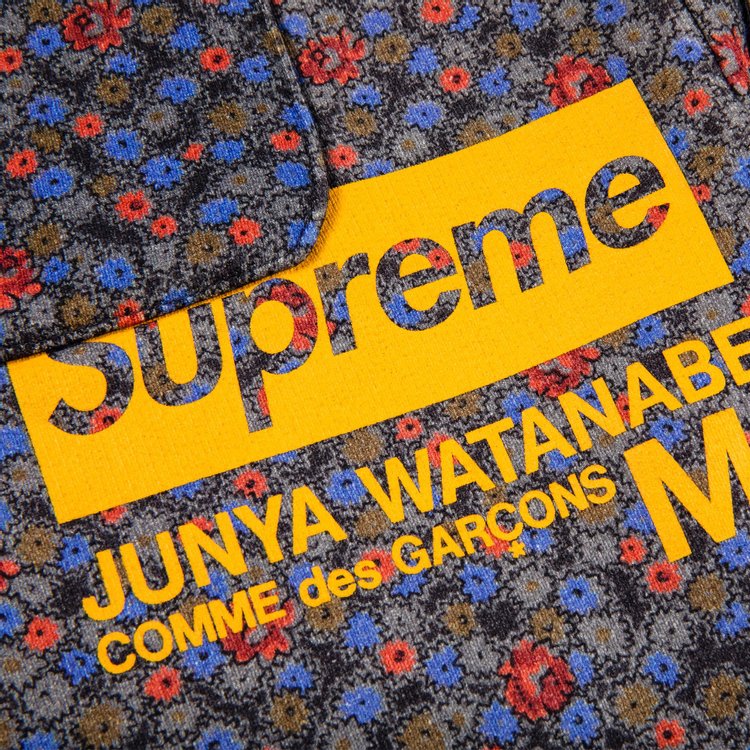 Supreme x Junya Watanabe x Comme des Garcons MAN Sweatpant Black Flowers