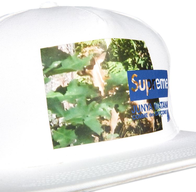 Supreme x Junya Watanabe x Comme des Garcons MAN Nature 5 Panel Hat White