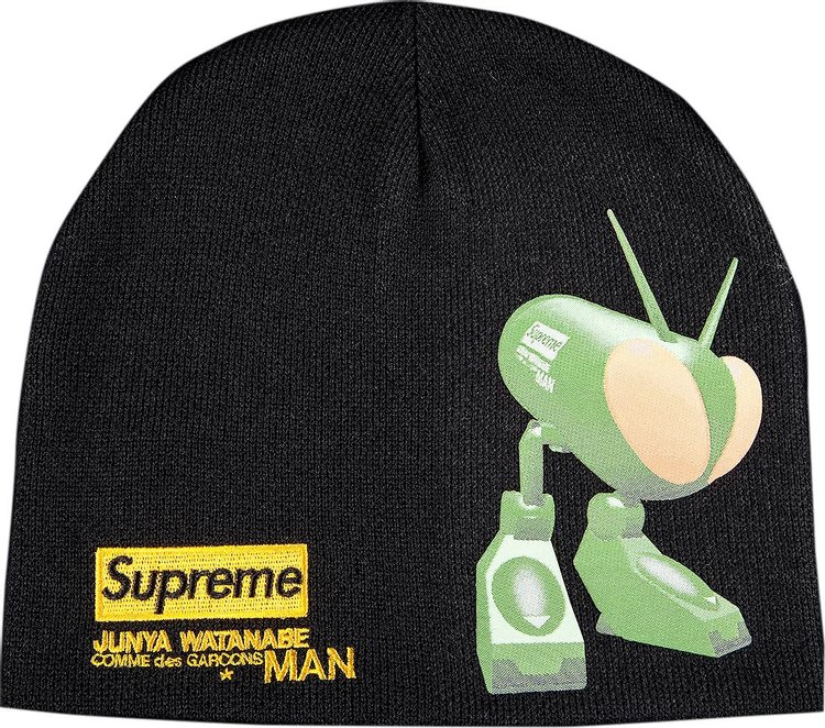 The North Face Big Box Logo Beanie in White for Men