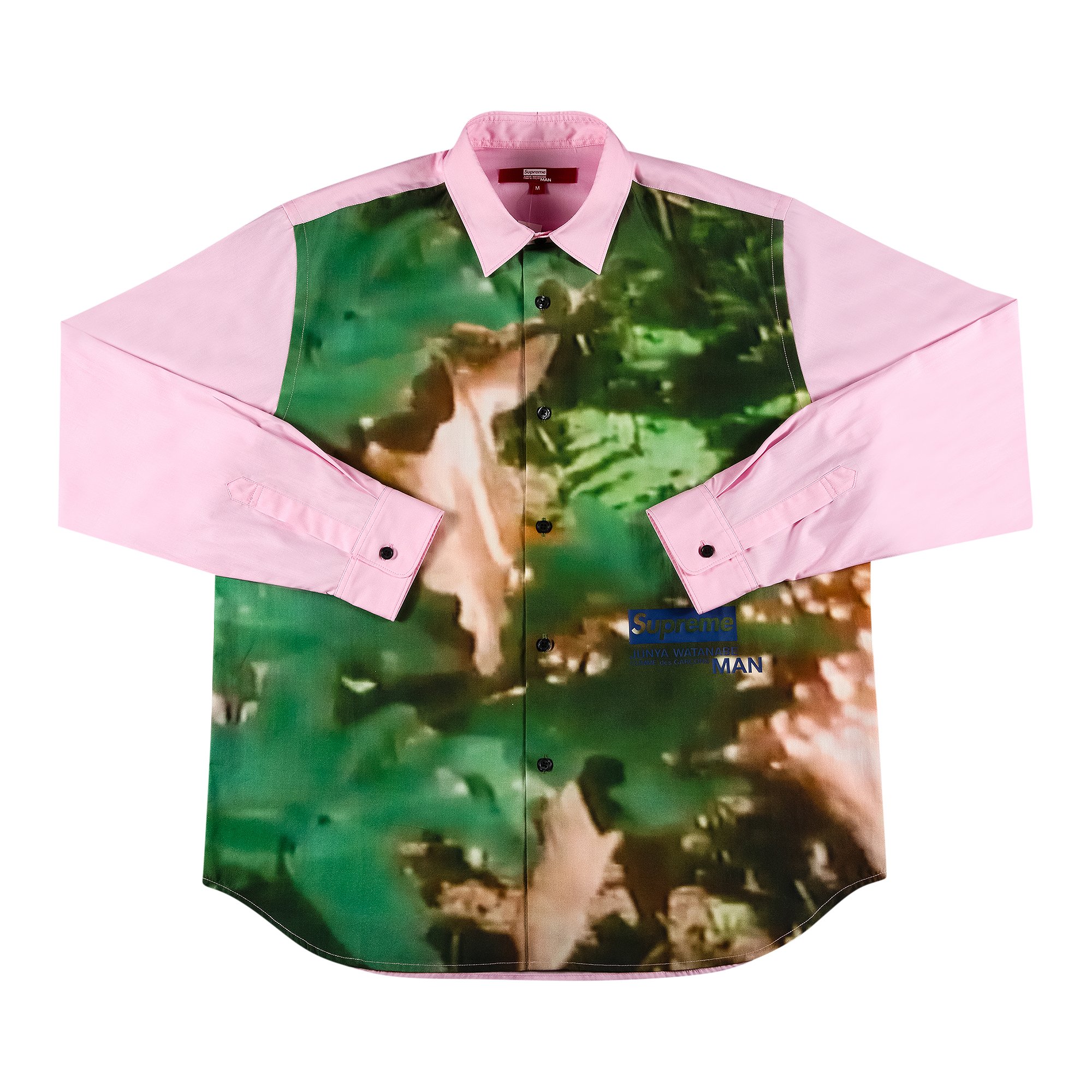 Supreme x Junya Watanabe x Comme des Garçons MAN Nature Shirt 'Pink'