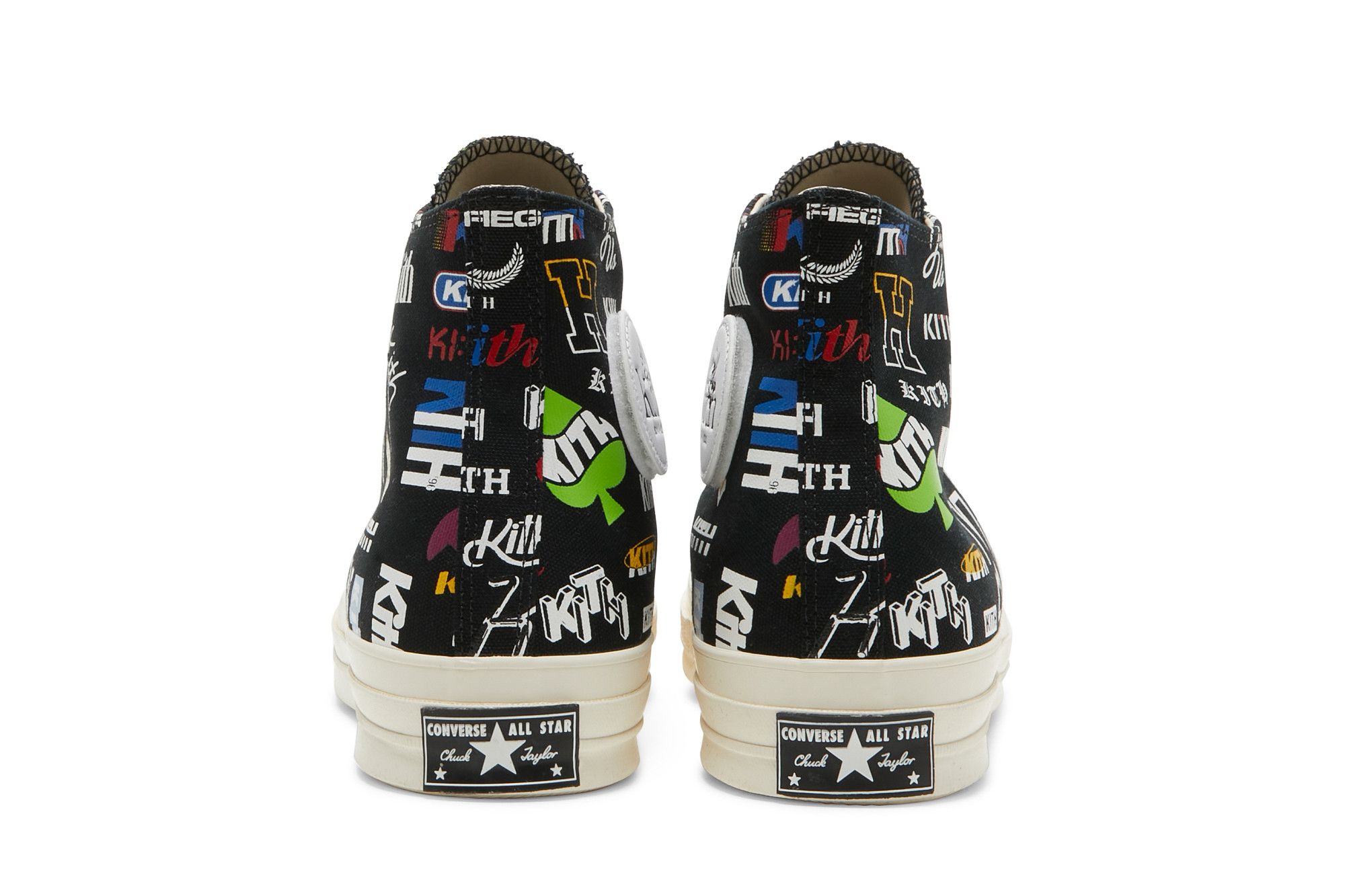 BV5005 KITH×CONVERSE 172465C Kith x Converse Size (MENS 8/WMNS 10) 11. black canvas upper