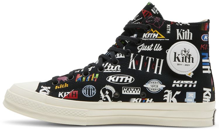 Converse Kith x Chuck 70 High 10th Anniversary   Black