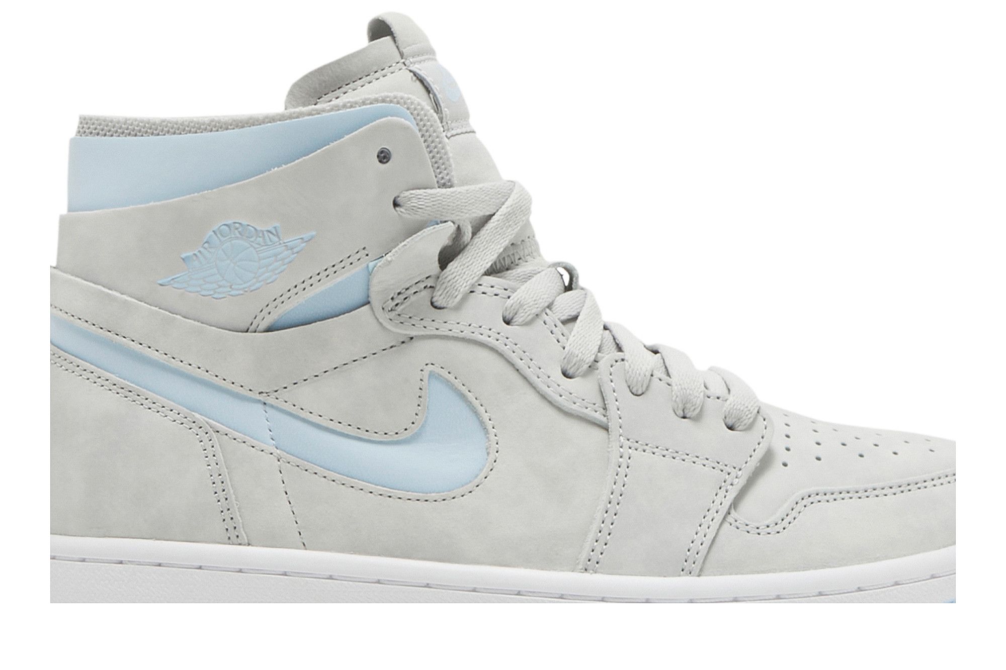 Jordan ones light blue top