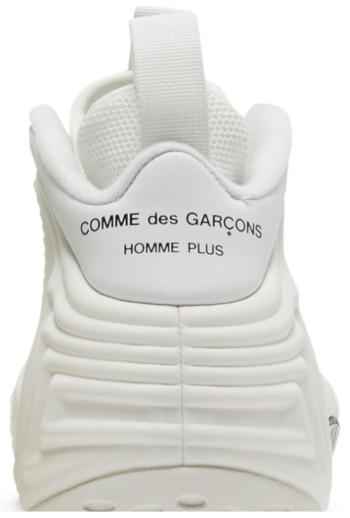 Comme des Garcons Homme Plus x Air Foamposite One White