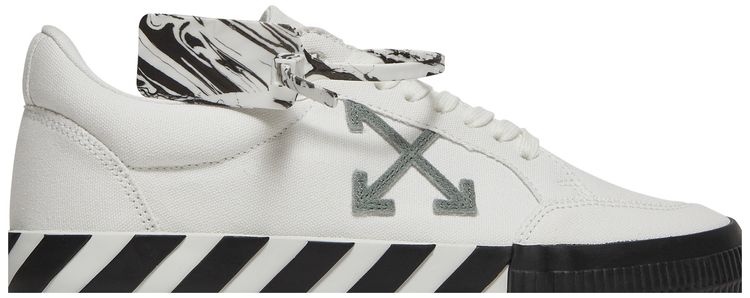 Off White Vulc Sneaker White Grey