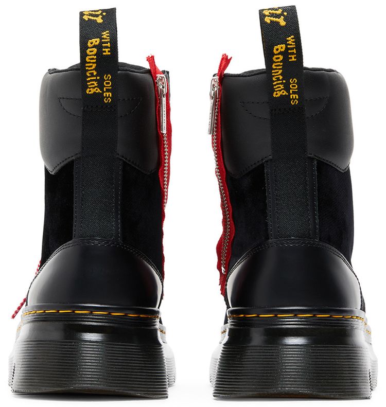 atmos x Dr Martens Tarik Zip Black Velvet