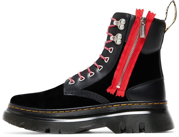 atmos x Dr Martens Tarik Zip Black Velvet