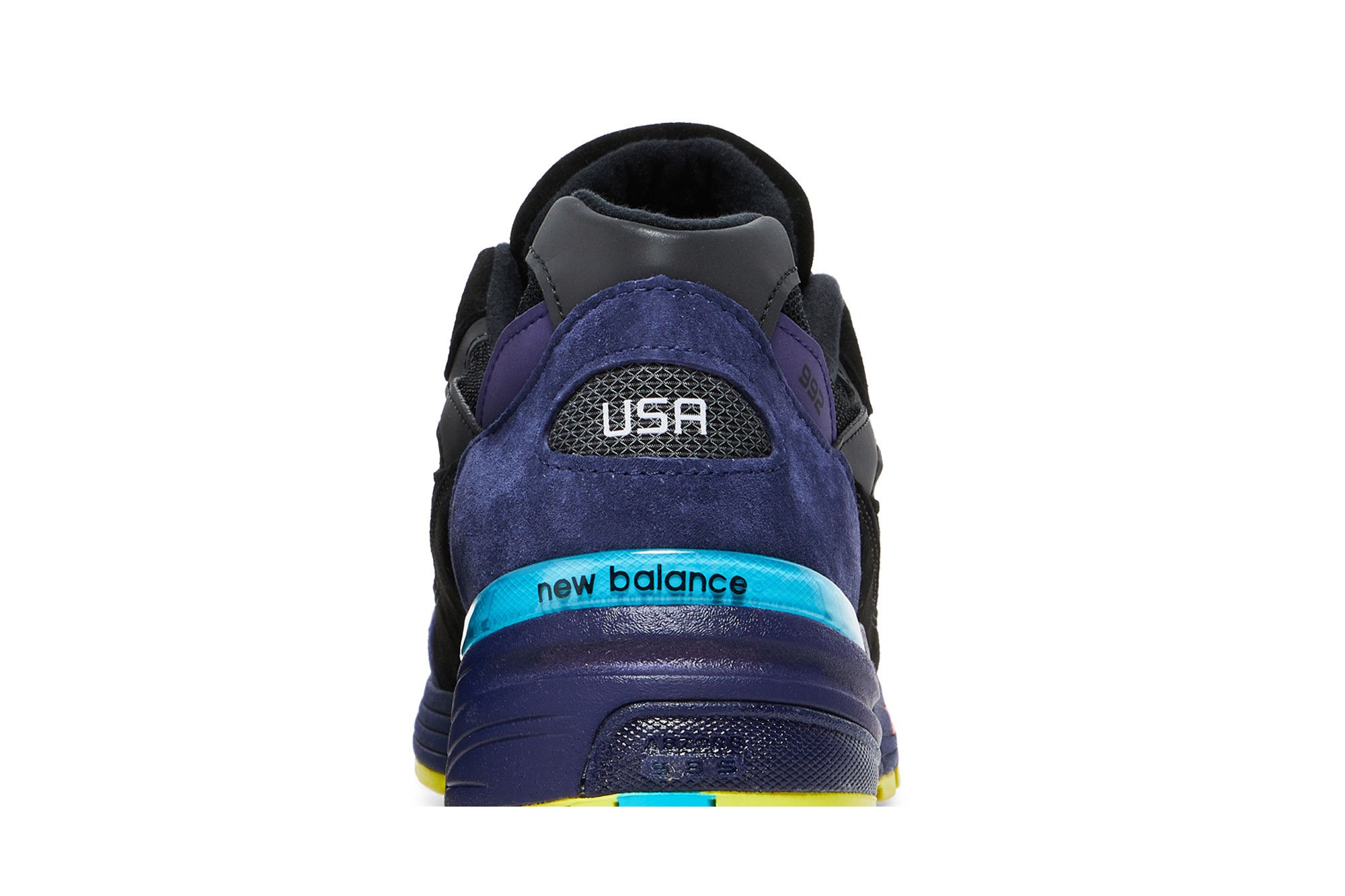 商品画像：Buy 992 Made in USA 'Black Purple' - M992LT | GOAT 2
