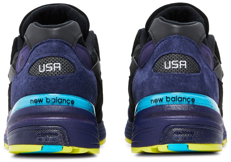 New Balance 992 Made in USA Black Purple