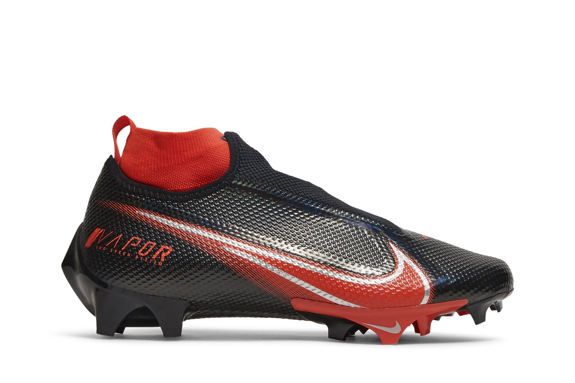 Orange and black nike football cleats hot sale
