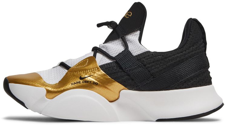 Wmns SuperRep Groove White Metallic Gold Coin