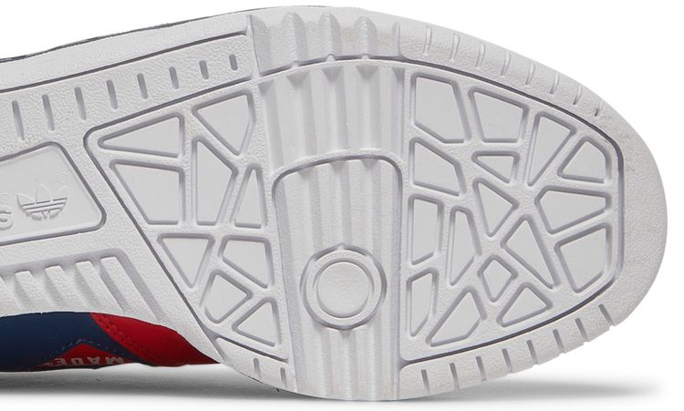 Human Made x adidas Rivalry Low Scarlet Aqua