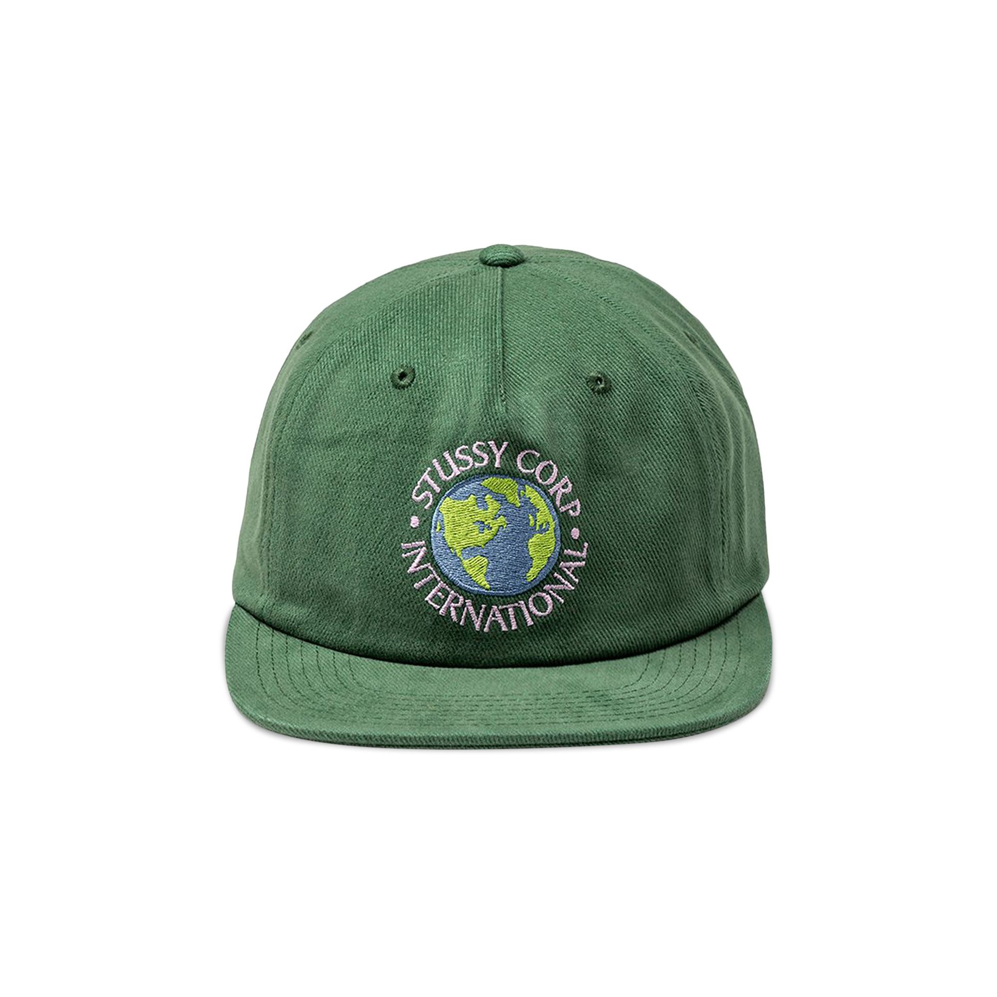 帽子 STUSSY UTOPIA STRAPBACK HAT ST721001 Buy Stussy Utopia Strapback Cap 'Green' - 1311010 GREE | GOAT
