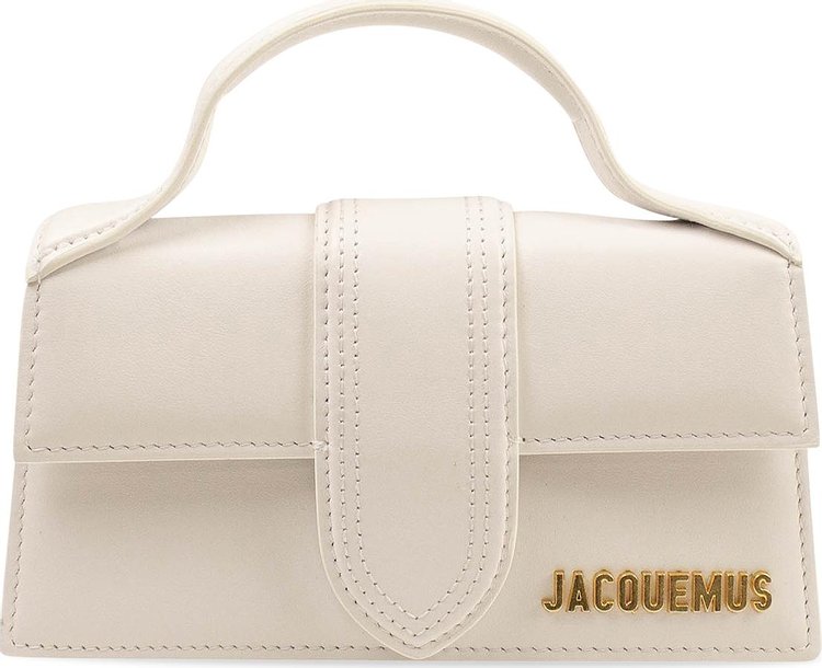 Jacquemus Le Bambino Leather Crossbody Bag 'White'