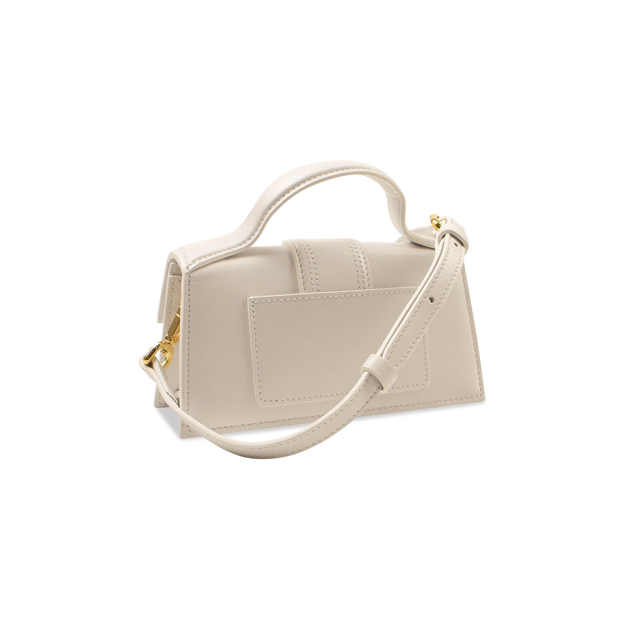 Buy Jacquemus Le Bambino Leather Crossbody Bag 'White Buy Jacquemus Le Bambino Leather Crossbody Bag 'White