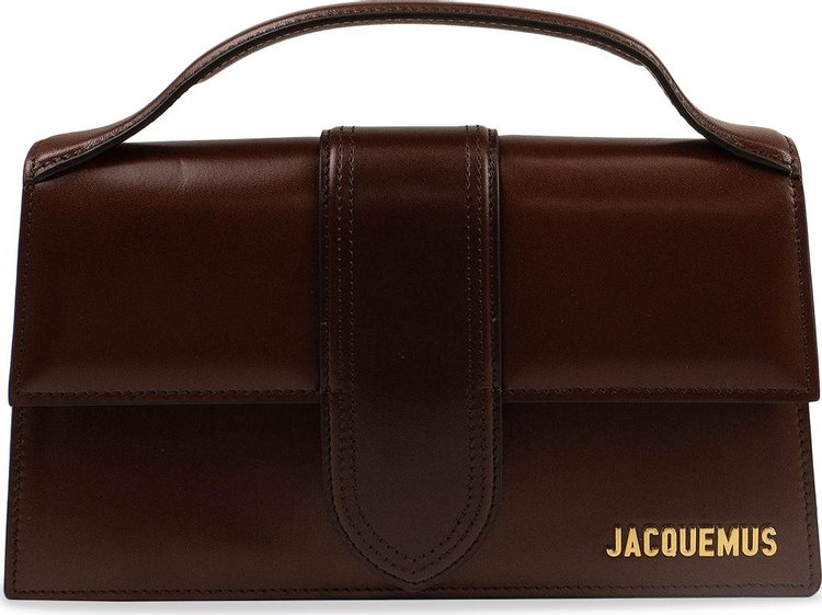 Jacquemus Le Grand Bambino Leather Crossbody Bag 'Brown'