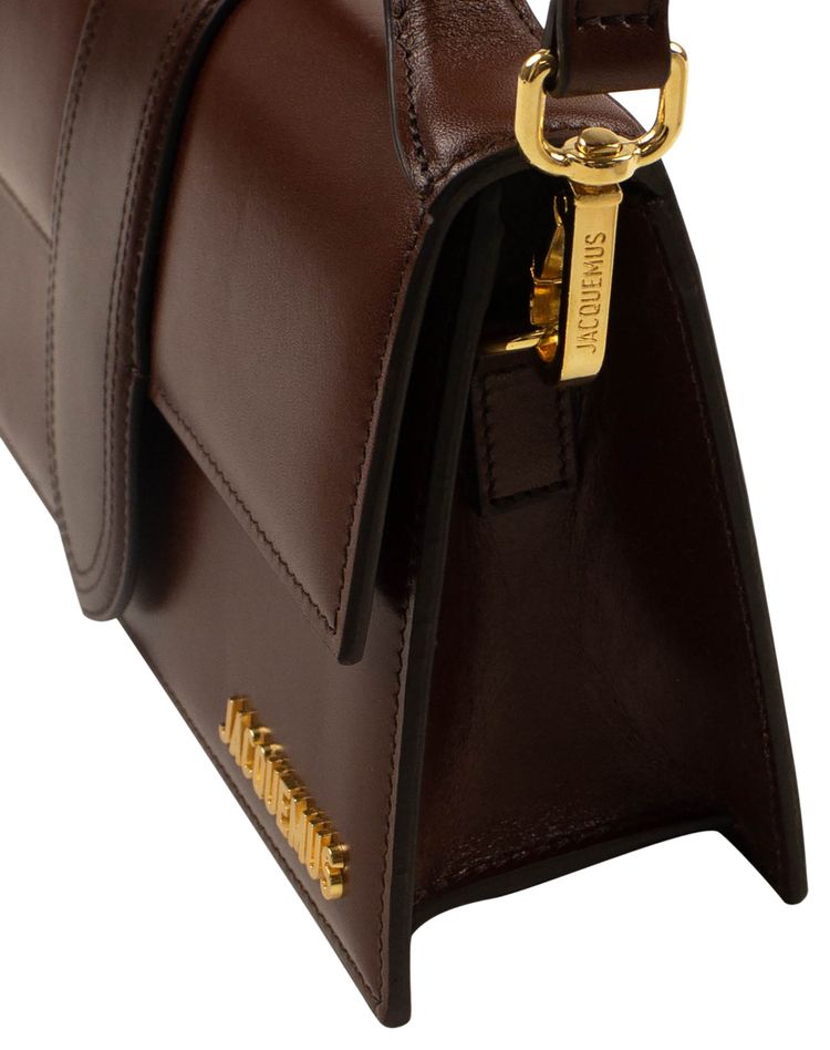 Jacquemus Le Grand Bambino Leather Crossbody Bag Brown