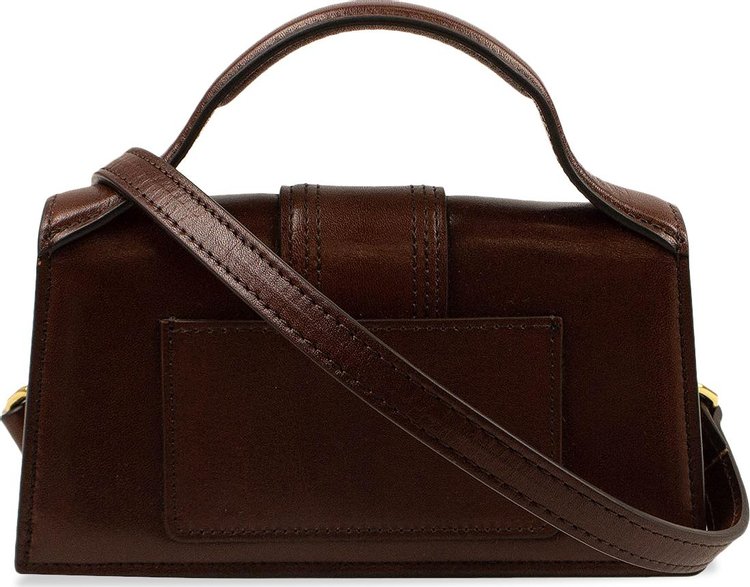 Jacquemus Le Bambino Leather Crossbody Bag Brown