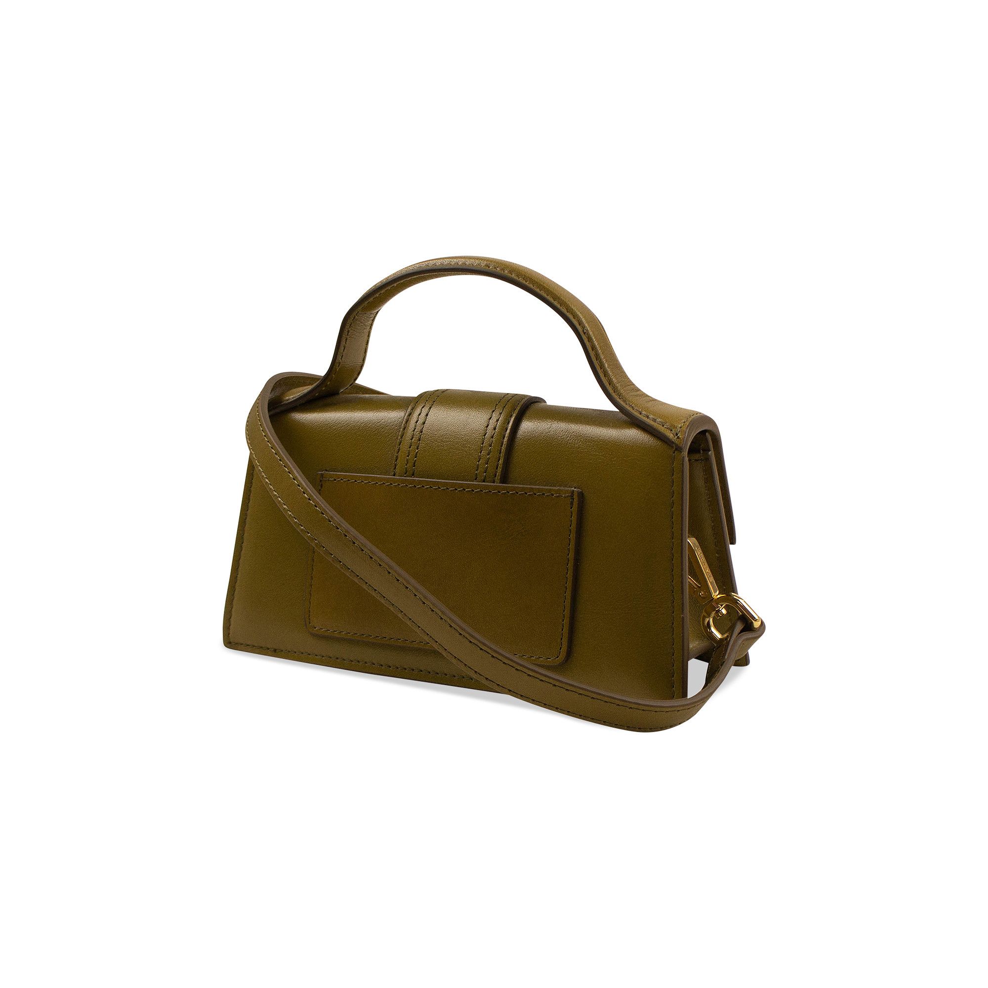 Buy Jacquemus Le Bambino Leather Crossbody Bag 'Olive' - 213BA06
