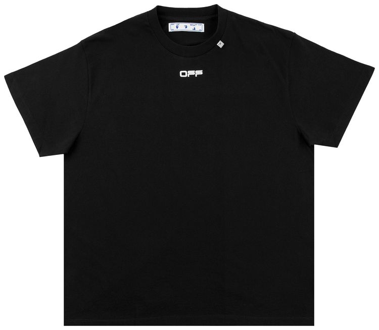 Off White Painting Arrows Short Sleeve T Shirt Black